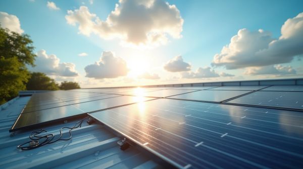 Obtenez de l'énergie renouvelable grâce aux panneaux solaires photovoltaïques
