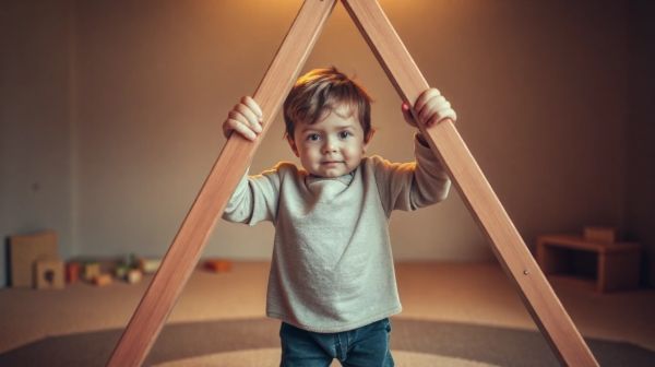 Stimuler l'autonomie des enfants avec les triangles de pikler